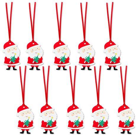 Hallmark Christmas Gift Tag Jolly Santa