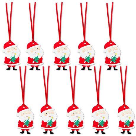 Hallmark Christmas Gift Tag Jolly Santa (10 units)