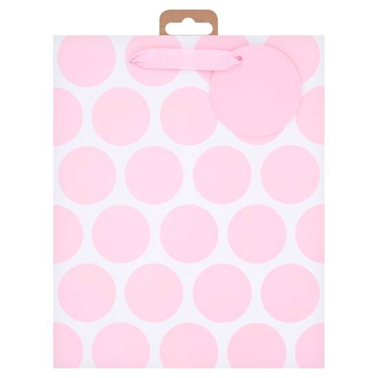 Waitrose & Partners Gift Bag (medium/pink)