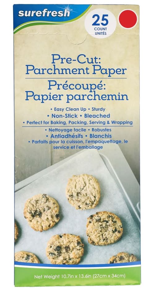 Surefresh Non-Stick Parchment Paper, 25 ft.