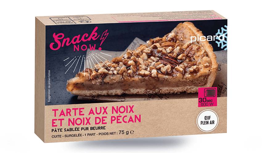 Tarte aux noix et noix de pécan, 1 part