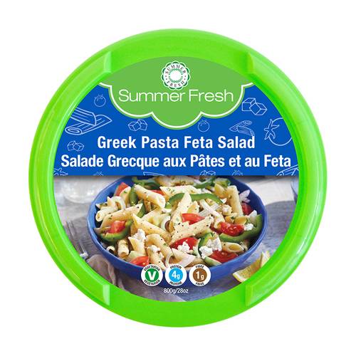 Summer Fresh Salad Greek Pasta Feta 800 g