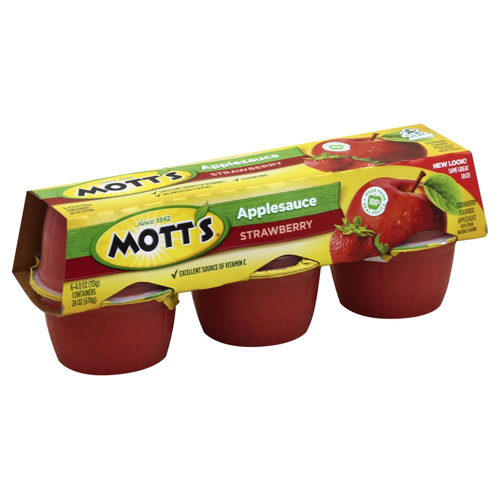 Mott's Strawberry Applesauce