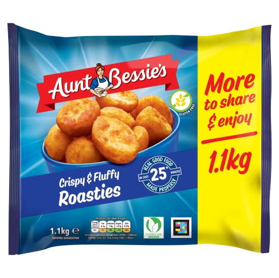 Aunt Bessie's Crispy & Fluffy Roasties (1.1kg)