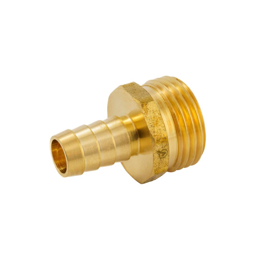 Proline Series 1/2-in x 3/4-in Barbed Barb X Garden Hose Adapter Fitting | BHB-396NLB