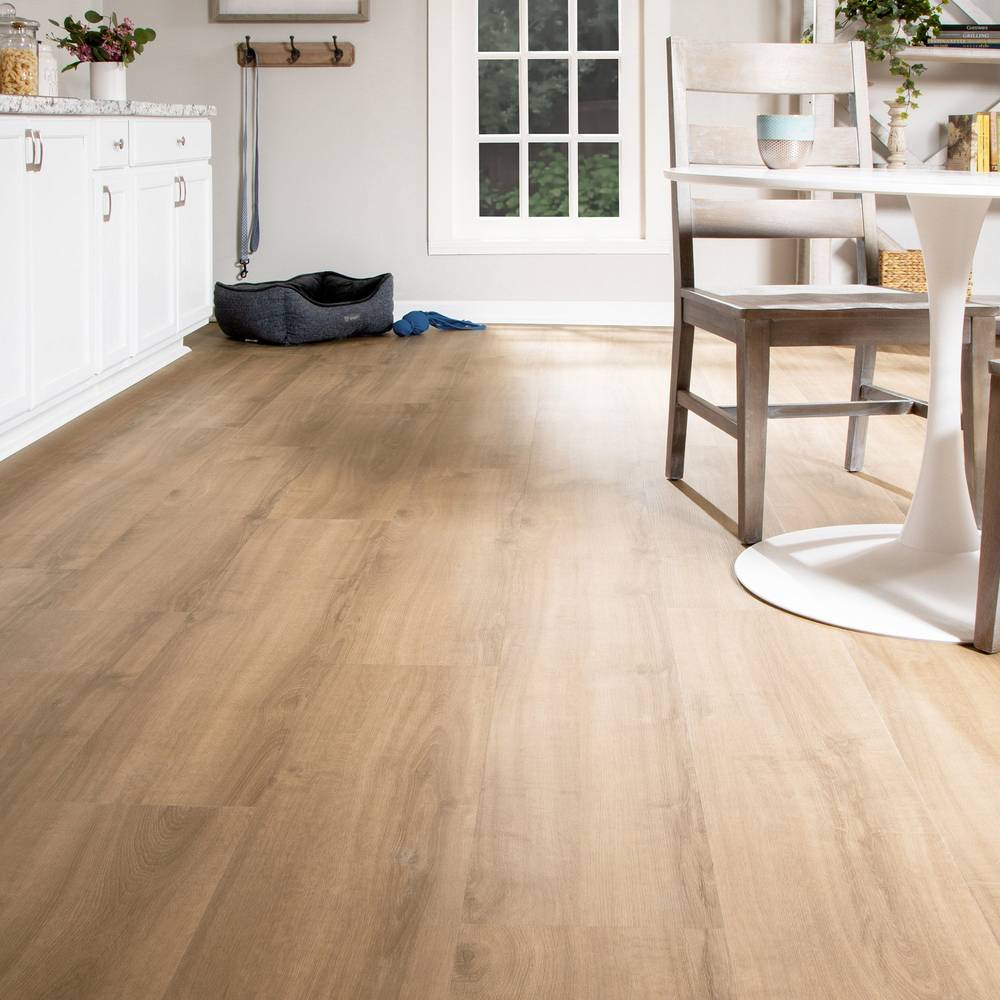 Mohawk Home 6MM Thick x 9.43in x 47.8in 22 mil Waterproof Luxury Vinyl Plank Flooring (15.65 sq