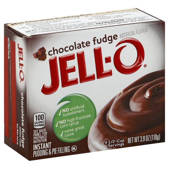 Jell-O Chocolate Fudge Pudding & Pie Filling
