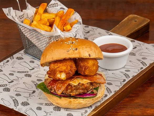 Quesabrosa Bacon Burger