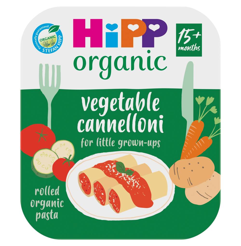 Hipp Organic Vegetable Cannelloni 15+ Months 250G