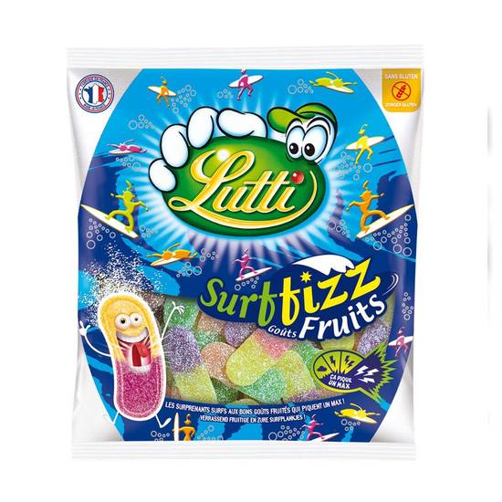 Bonbons acidulés aux fruits Lutti 200g
