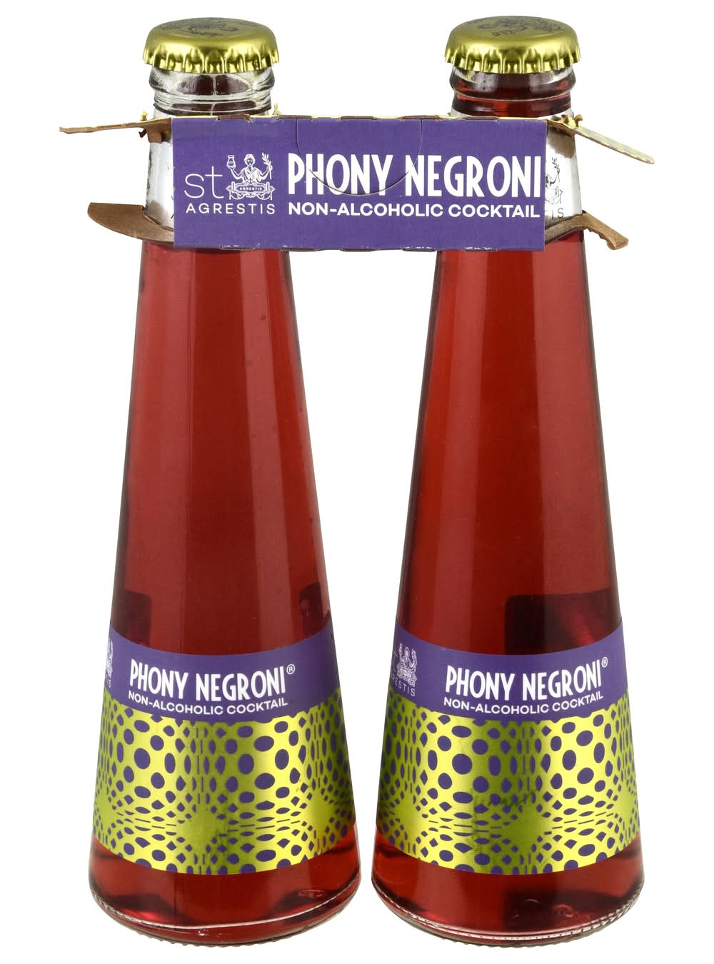 St. Agrestis Phony Negroni Non-Alcoholic Cocktail (2 x 6.8 oz)
