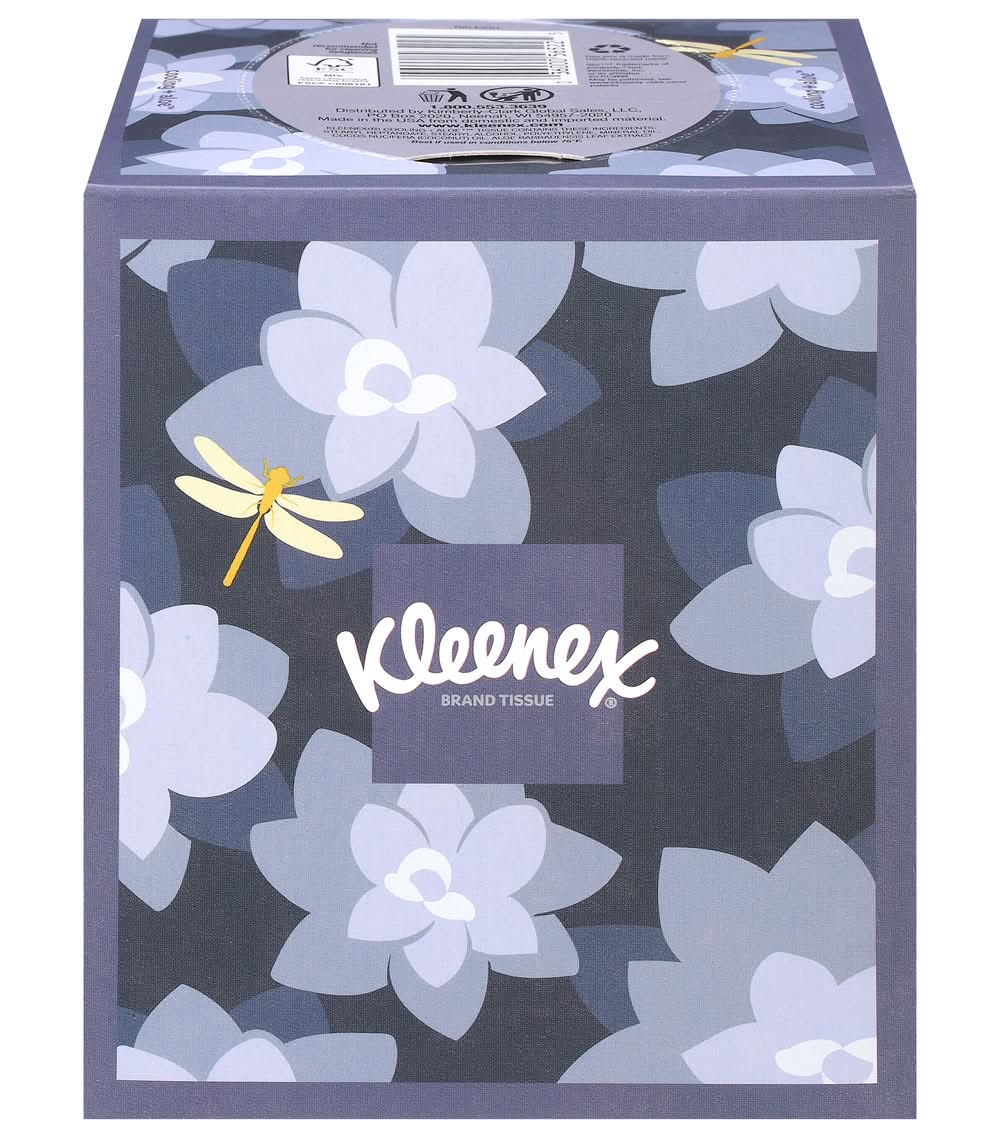 Kleenex 2-Ply Cooling + Aloe Facial Tissues (50 ct)