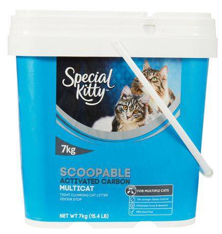 Special kitty scoopable store litter