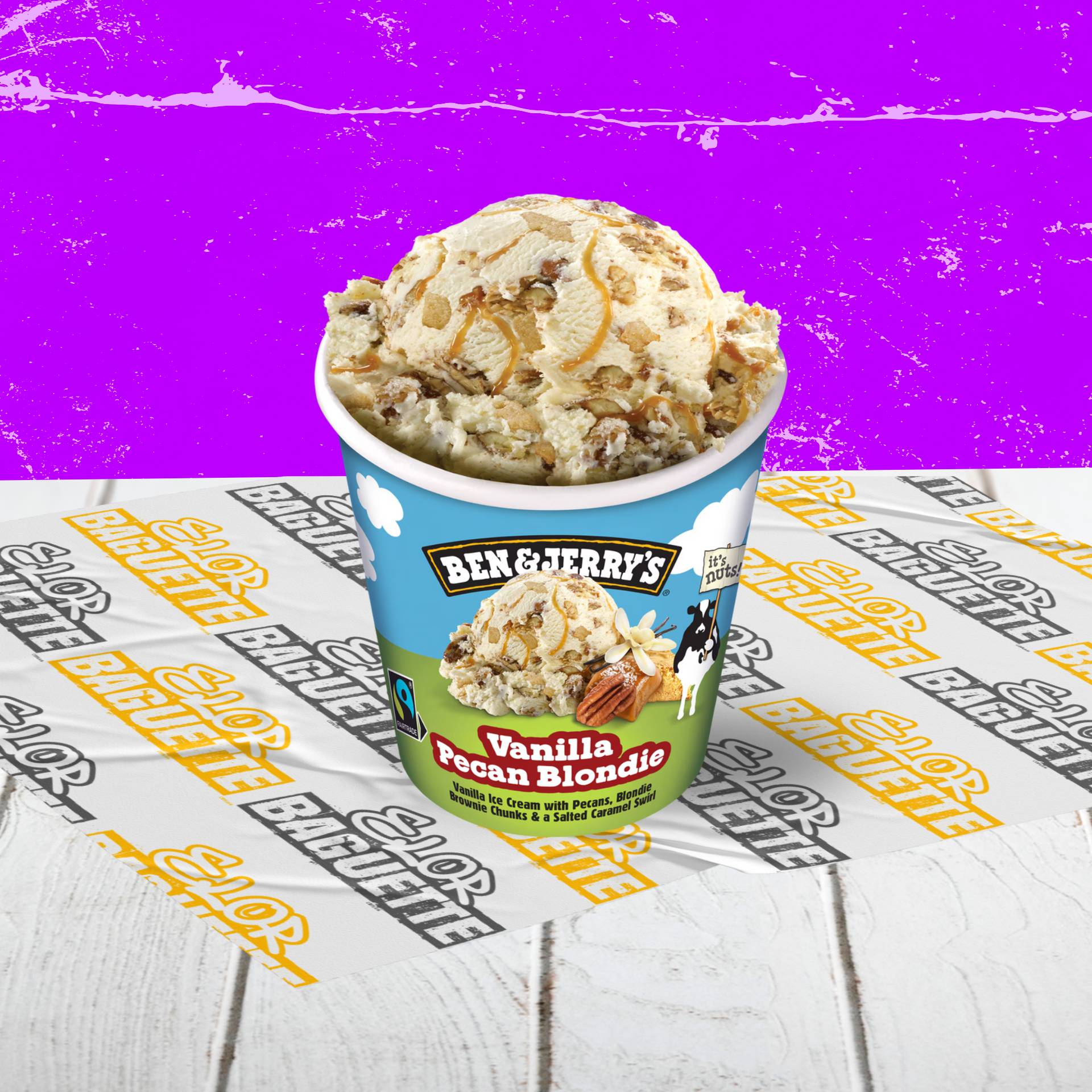 Ben & Jerry vanille pécan