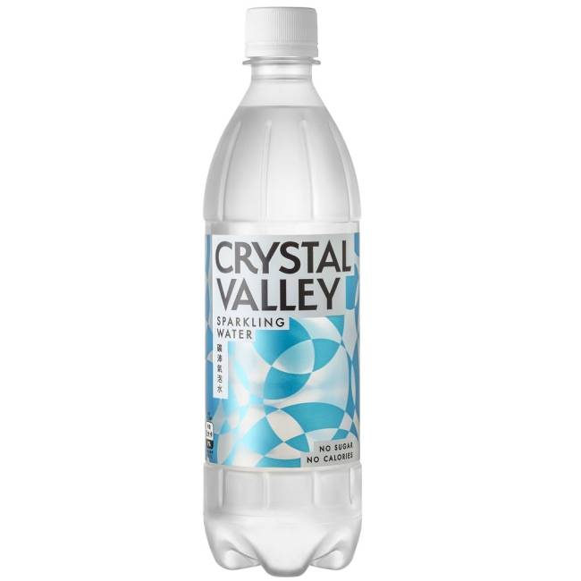 CrystalValley礦沛氣泡水585ml