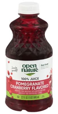 Open Nature Flavored Juice, Pomegranate Cranberry (32 fl oz)