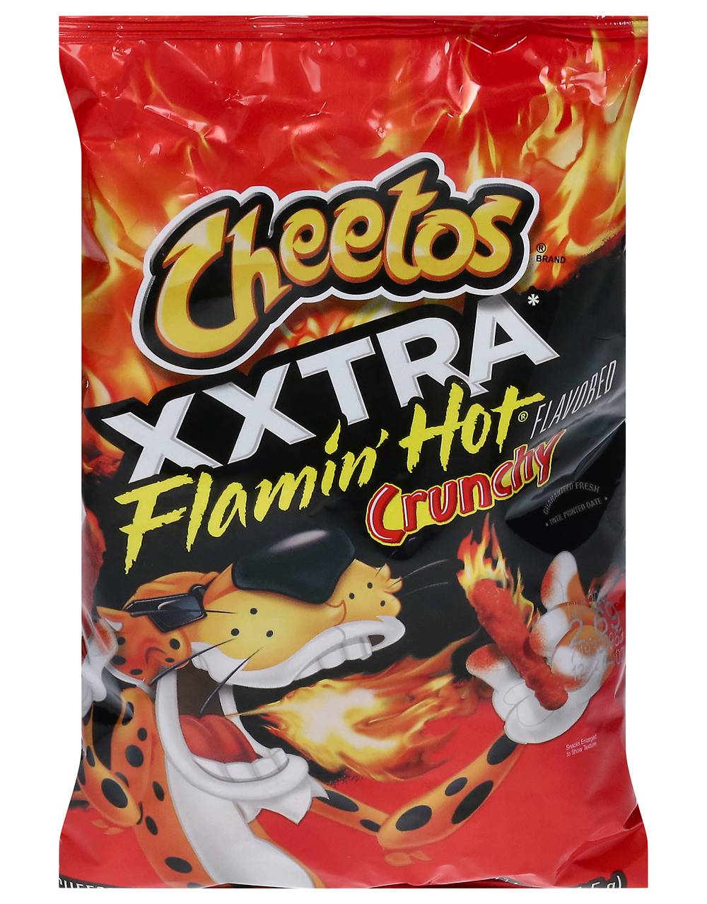 Cheetos Crunchy Cheese Snacks, Xxtra Flamin' Hot (2.87 oz)