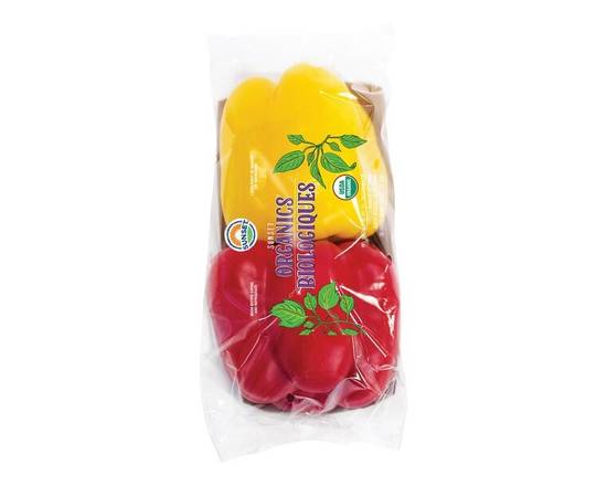 Delicioso! · Poivron rouge biologique (2 unités) - Organic sweet bell peppers (2 units)