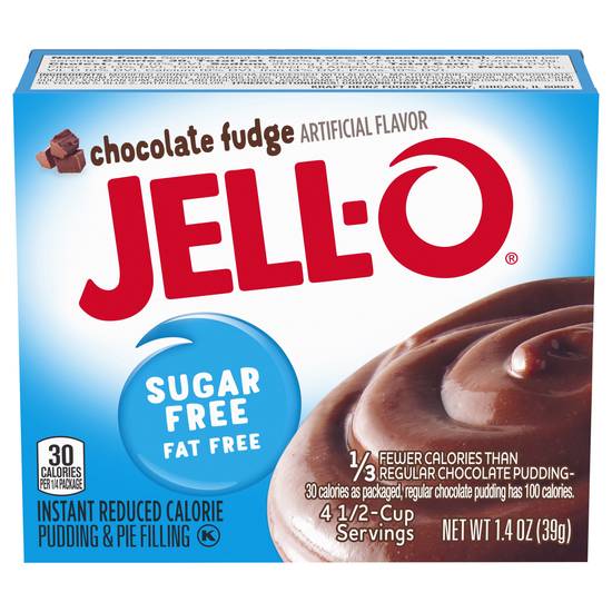 Jell-O Sugar & Fat Free Chocolate Fudge Pudding & Pie Filling Mix