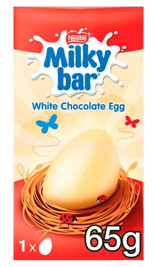 Milkybar White Chocolate Small Easter Egg 72g