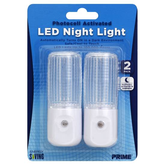 Prime Photocell Activated Led Night Lights (2 lights)