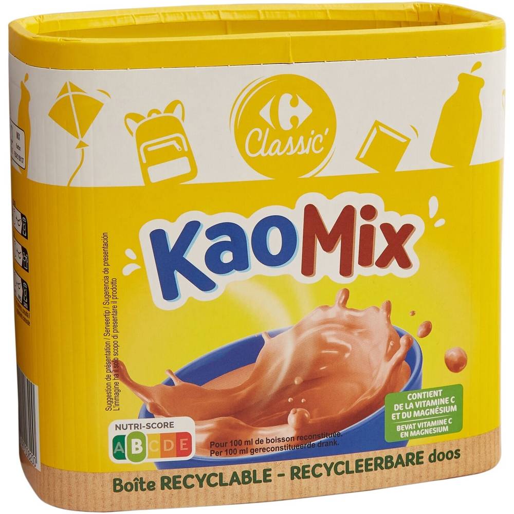 Carrefour Kids - Kaomix en poudre, chocolat (450g)