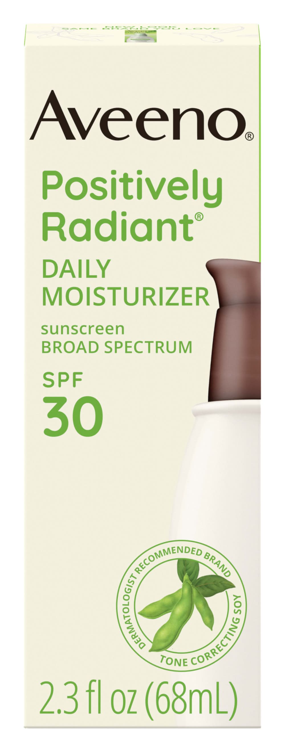 Aveeno Positively Radiant Spf 30 Daily Moisturizer Sunscreen (2.3 fl oz)