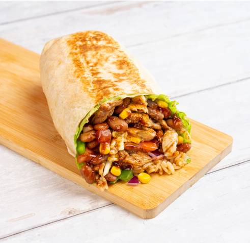 Burrito au Poulet Jerk