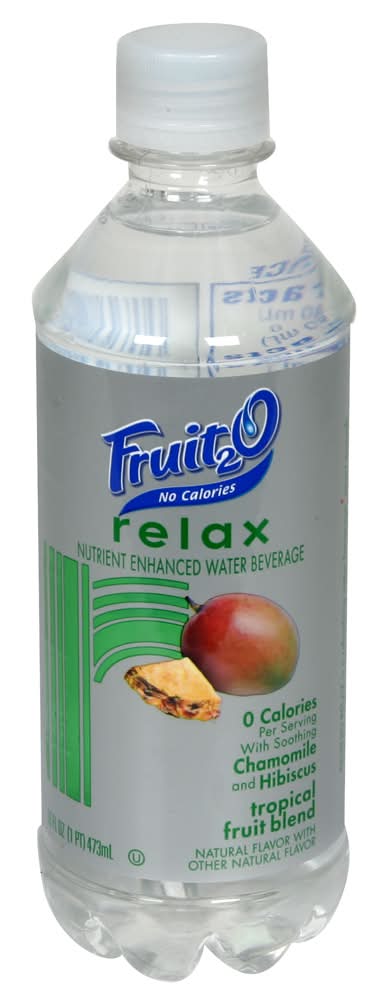 Fruit 2 O Fruit2o Plus 10 Relax: Tropical Fruit Blend — product image
