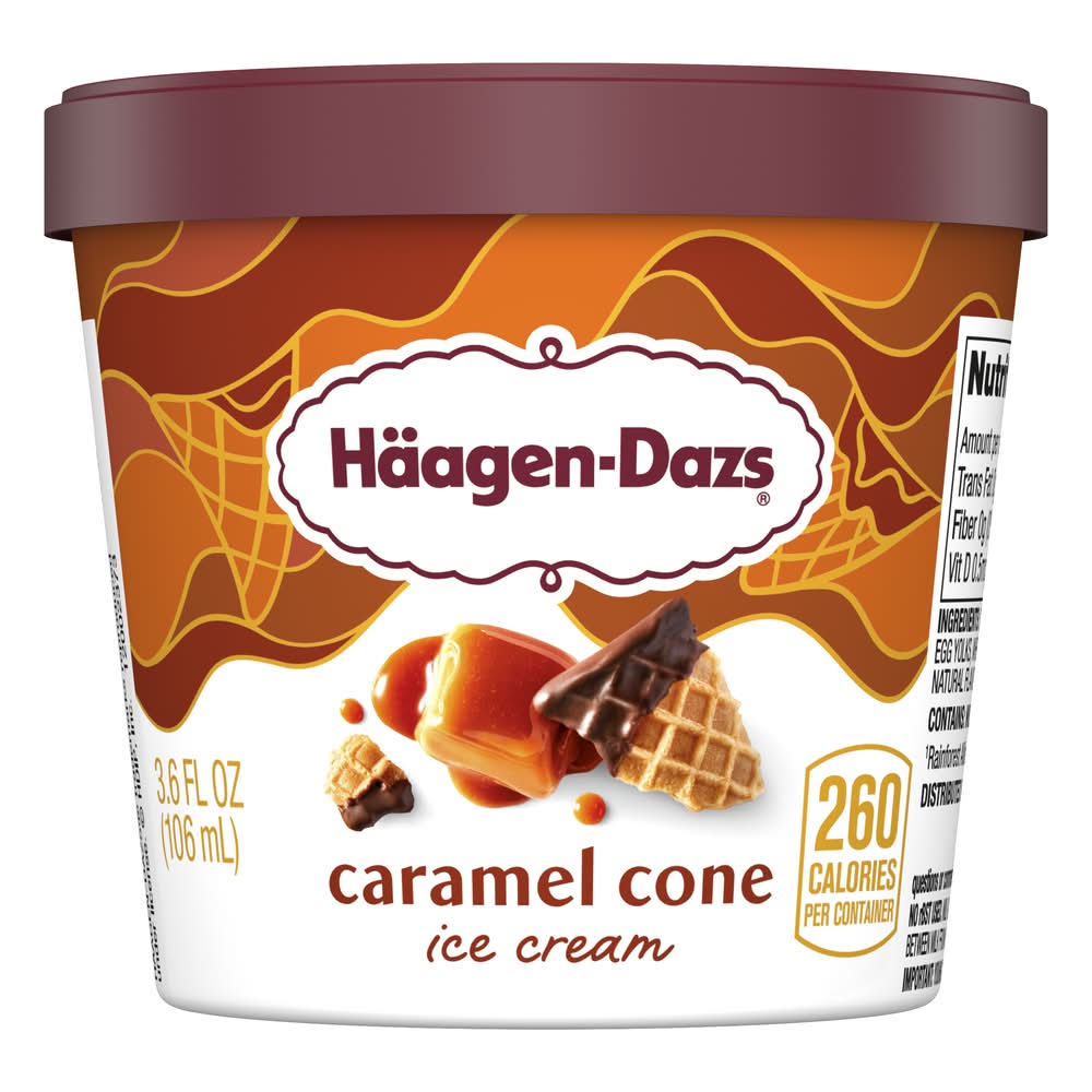 Häagen-Dazs Caramel Cone Ice Cream (3.6 fl oz)