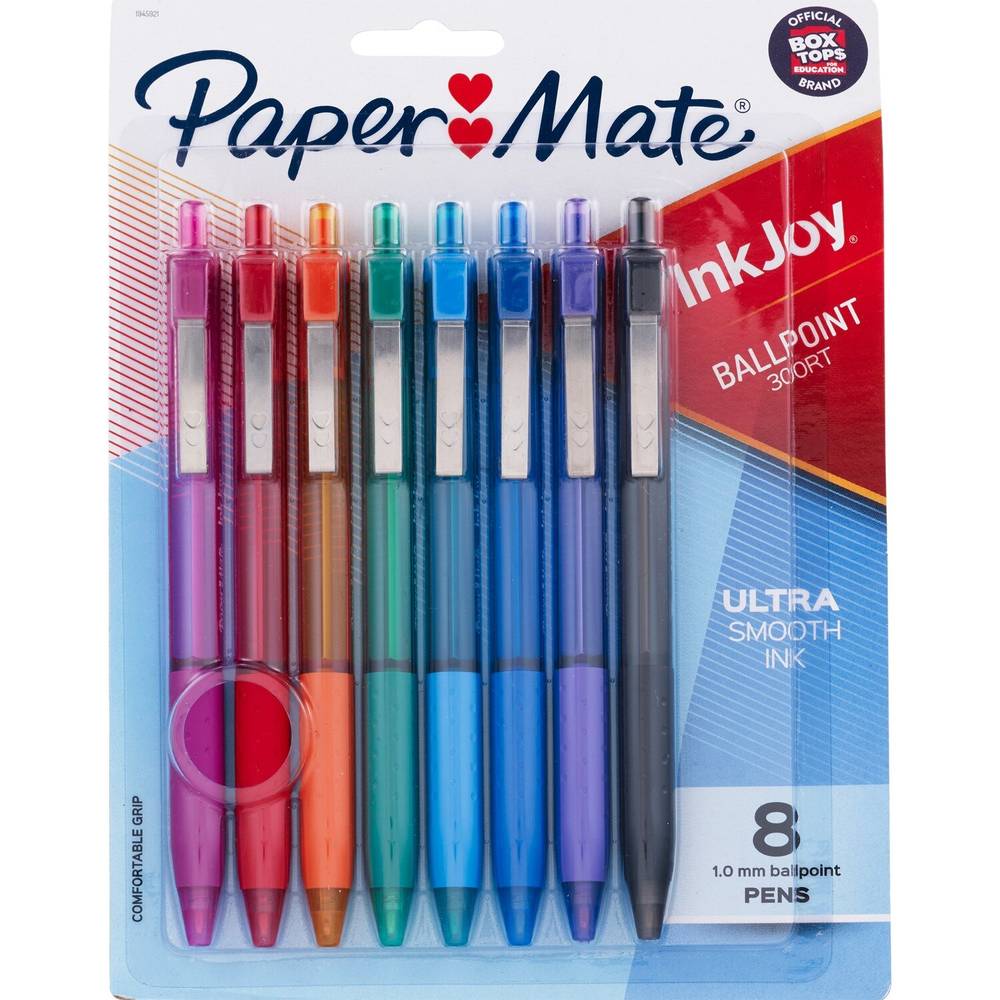 Paper Mate Ink Joy Pen, Assorted Colors, 8 Ct