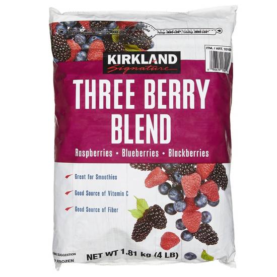 Kirkland Signature Three Berry Blend (4 lbs)