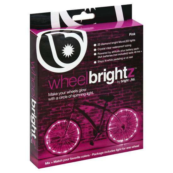 Wheel Brightz 20 Micro Led Pink Lights (1 ct)