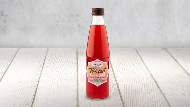 Thé glacé Hibiscus - Fleur de Sureau 25 cl - Maison Meneau