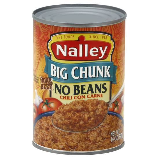Nalley Big Chunk Chili With Meat (14 oz)