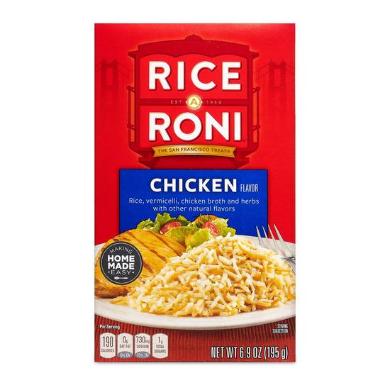 Rice A Roni Chicken Flavor 6.9oz