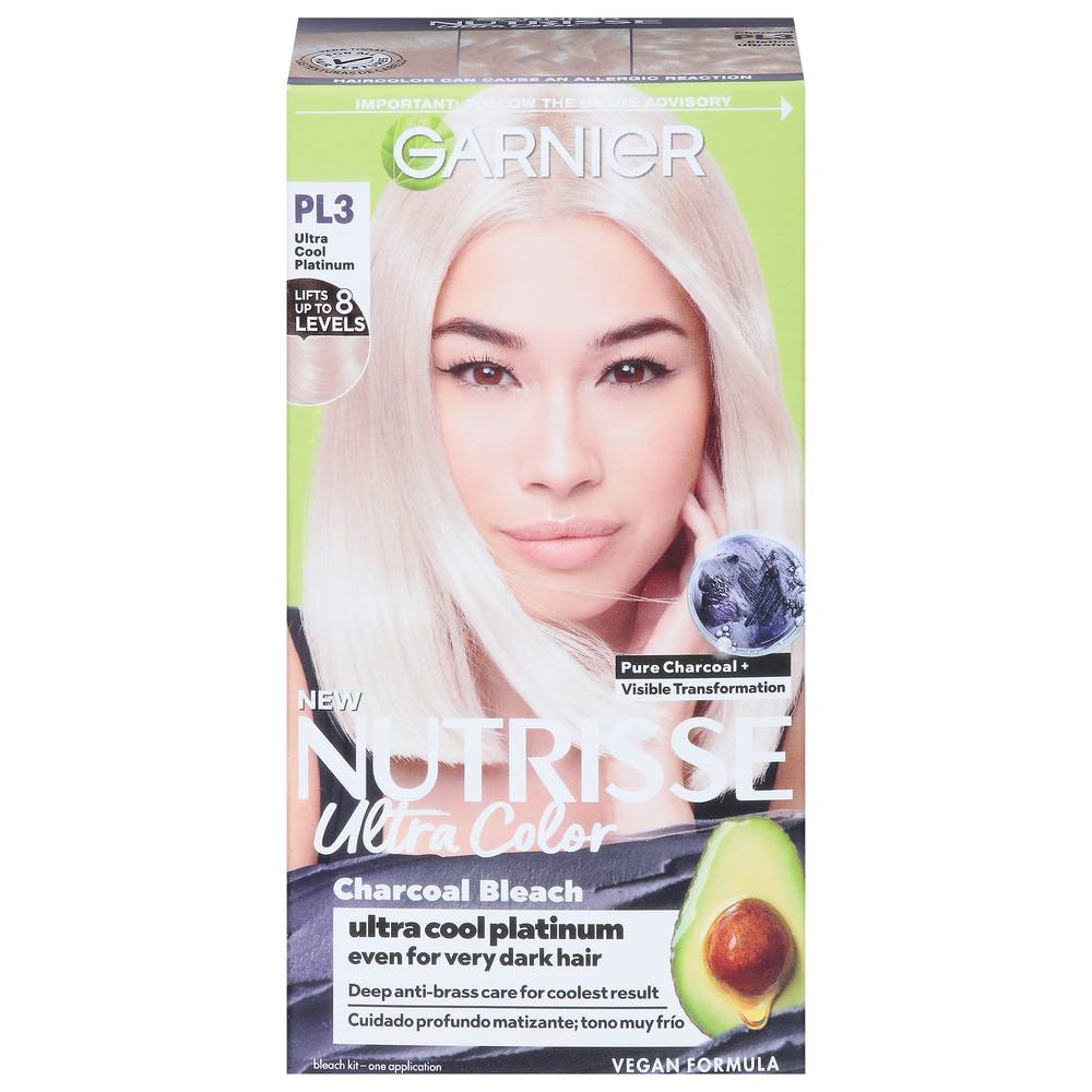 Garnier Nutrisse Black Sesame 200 Permanent Haircolor (deep soft black (black sesame) 200)