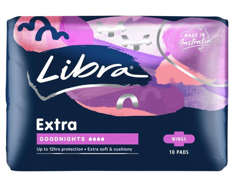 Libra Pad Goodnights Extra 10s