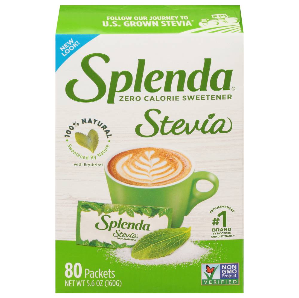 Splenda Stevia Zero Calorie Sweetener (80 ct)