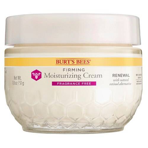 Burt's Bees Renewal Firming and Moisturizing Cream, Fragrance Free - 1.8 OZ