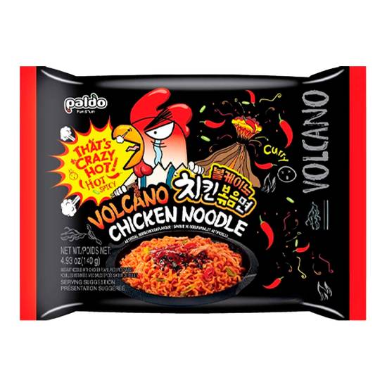 Ramen Volcano Hot Chicken Noodle, Paldo, 140 g