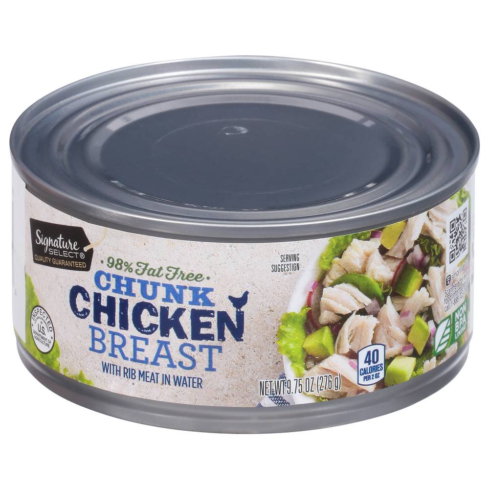 Signature Select Chicken Breast Chunk With Rib Meat in Water (9.8 oz)