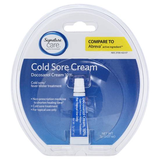 Signature Care Cold Sore Cream (0.07 oz)
