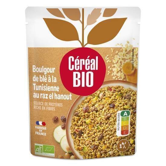 Boulghour de blé à la tunisienne au raz-el-hanout - céréal bio - 220g