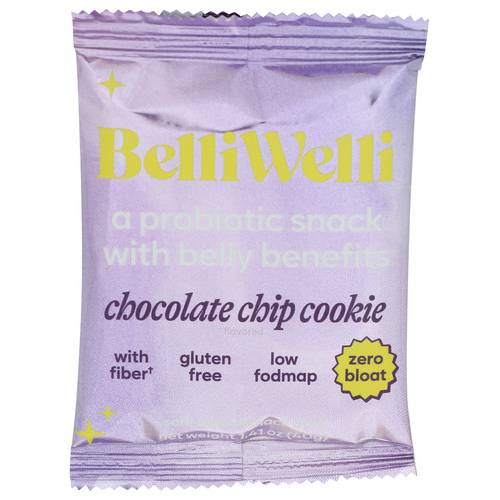 Belliwelli Chocolate Chip Soft Baked Low-Fodmap Snack Bar
