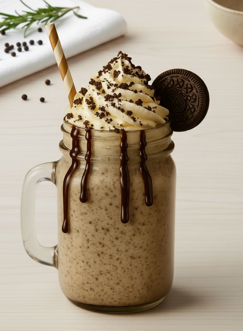 🥤 Milkshake Oreo
