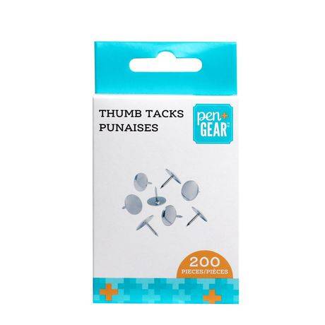 Pen+Gear Thumb Tacks (200 ct)