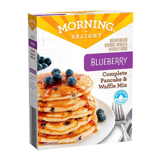 Morning Delight Complete Pancake & Waffle Mix, Blueberry