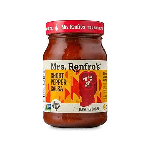 Order Mrs. Renfro's Ghost Pepper Salsa 16oz food online from Everyday Needs By Gopuff store, Fairfield on bringmethat.com
