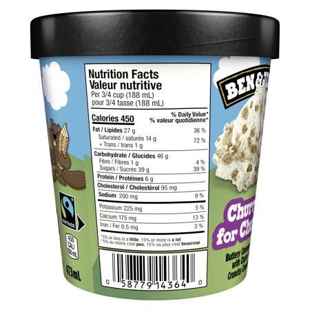 Ben & Jerry's Churr-Eh For Churros! Ice Cream (473 ml)